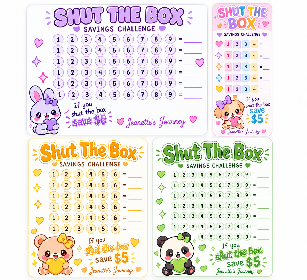 Puffah Bindah Of Savings | 8.5x11 Size