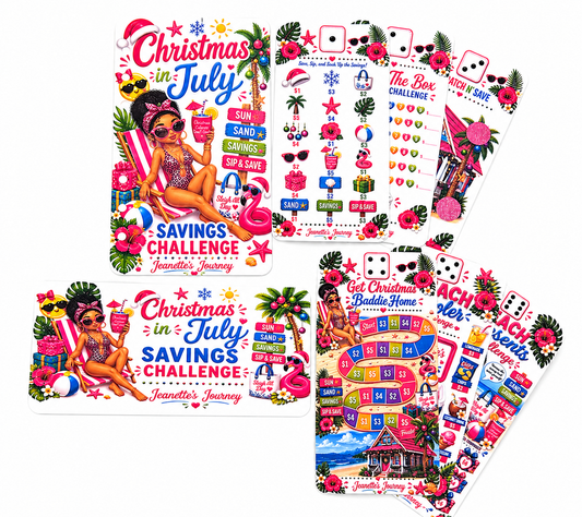 A6 Baddie Christmas In July Savings Challenge + A5 Double N’Roll