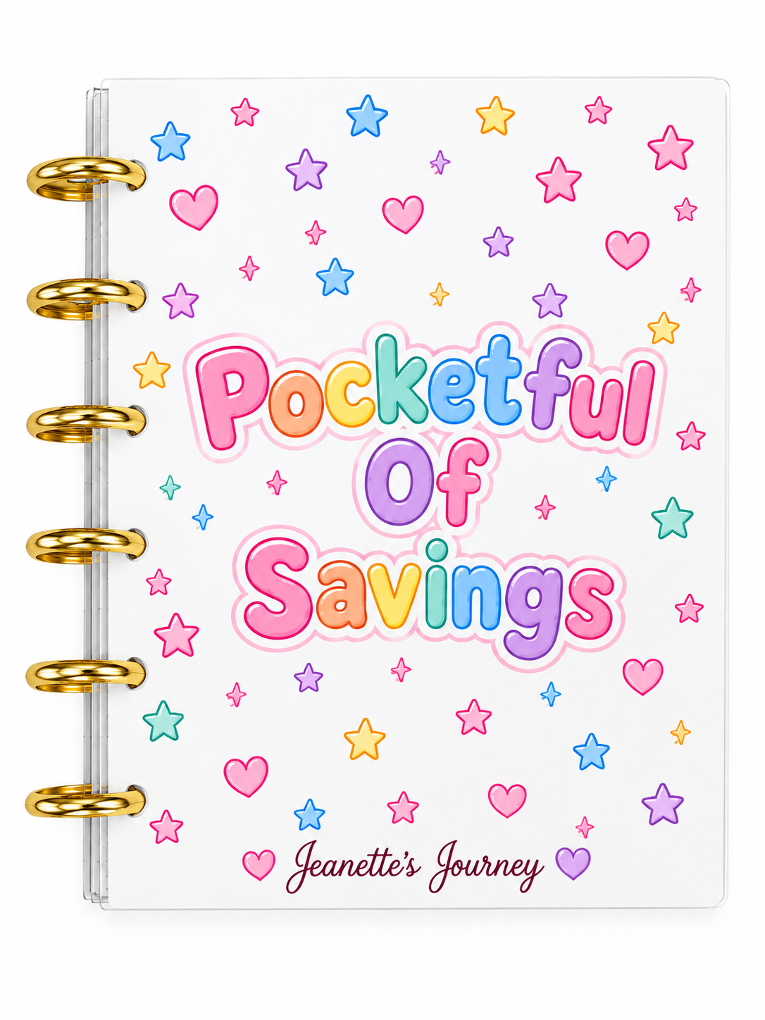 Monthly Pocketful Of Savings Booklet | A6 with Pockets