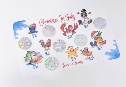 Christmas In July Scratch N’ Save | A5
