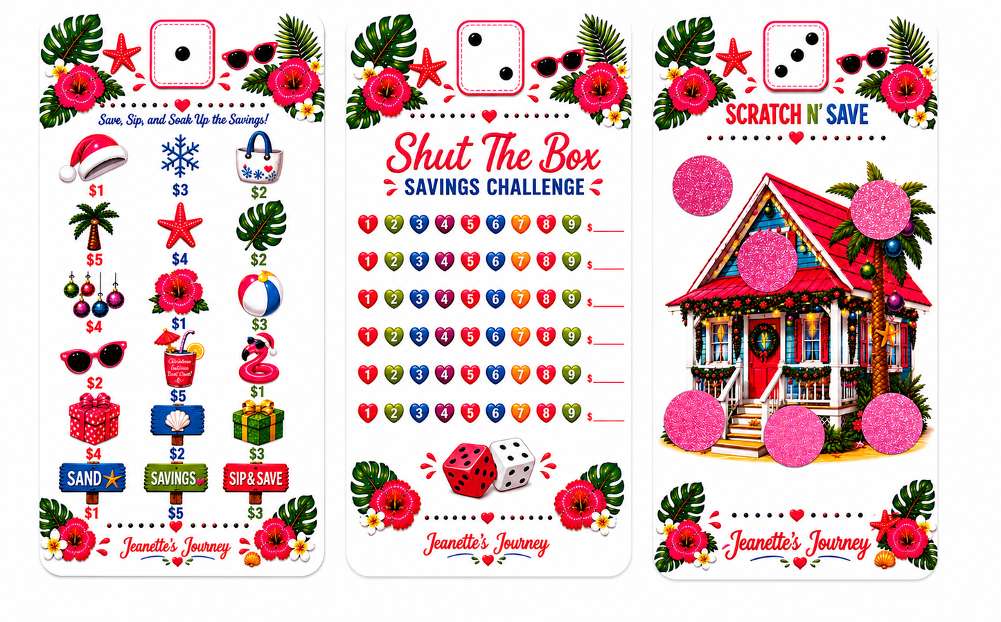 A6 Baddie Christmas In July Savings Challenge + A5 Double N’Roll