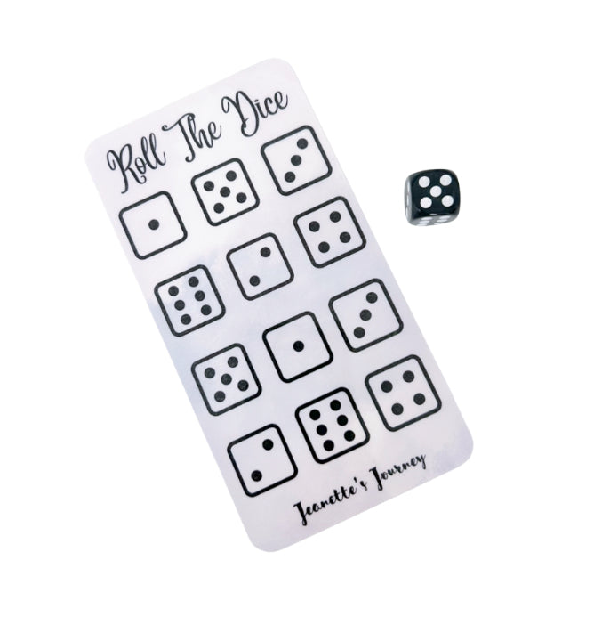Roll The Dice Savings Challenge