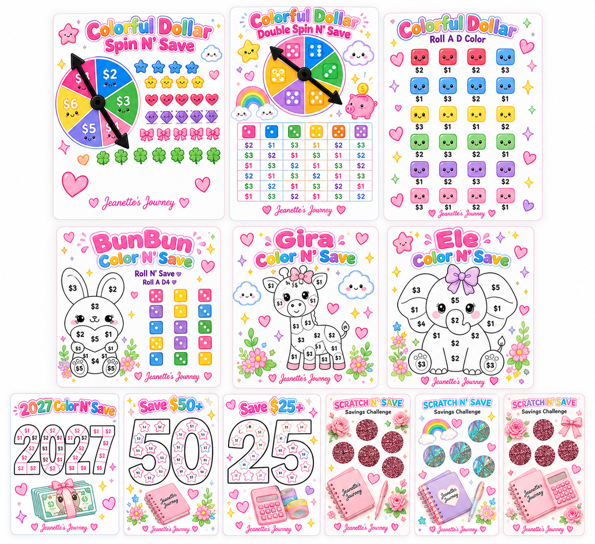 Puffah Bindah Of Savings | 8.5x11 Size