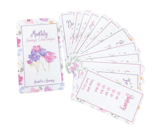 Monthly Floral Savings Challenge Bundle