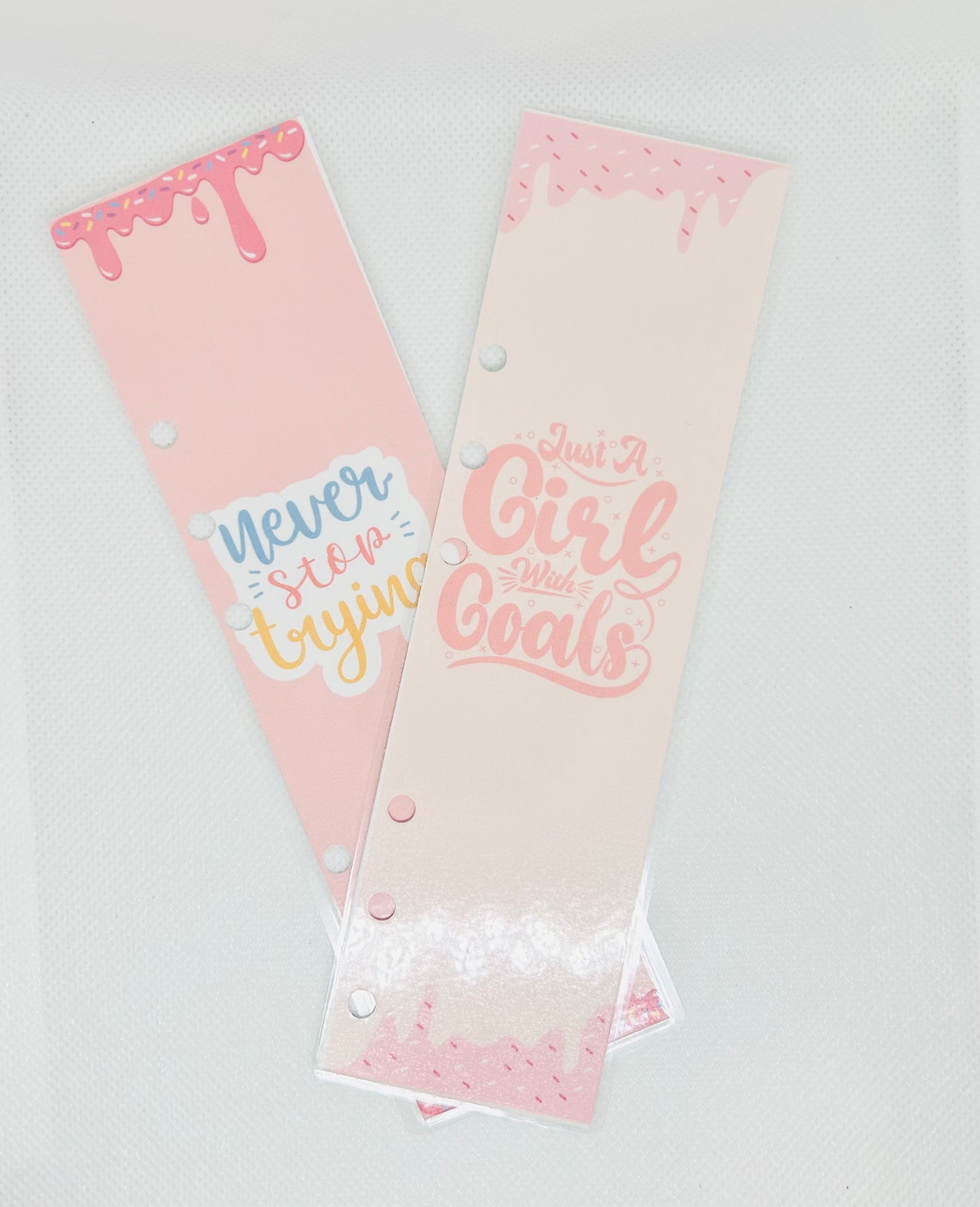 Ice Cream Drip Binder Inspirational Bookmarks/ A6