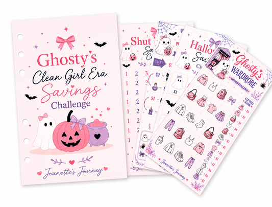 Ghost Clean Girl Era Savings Challenge | A6