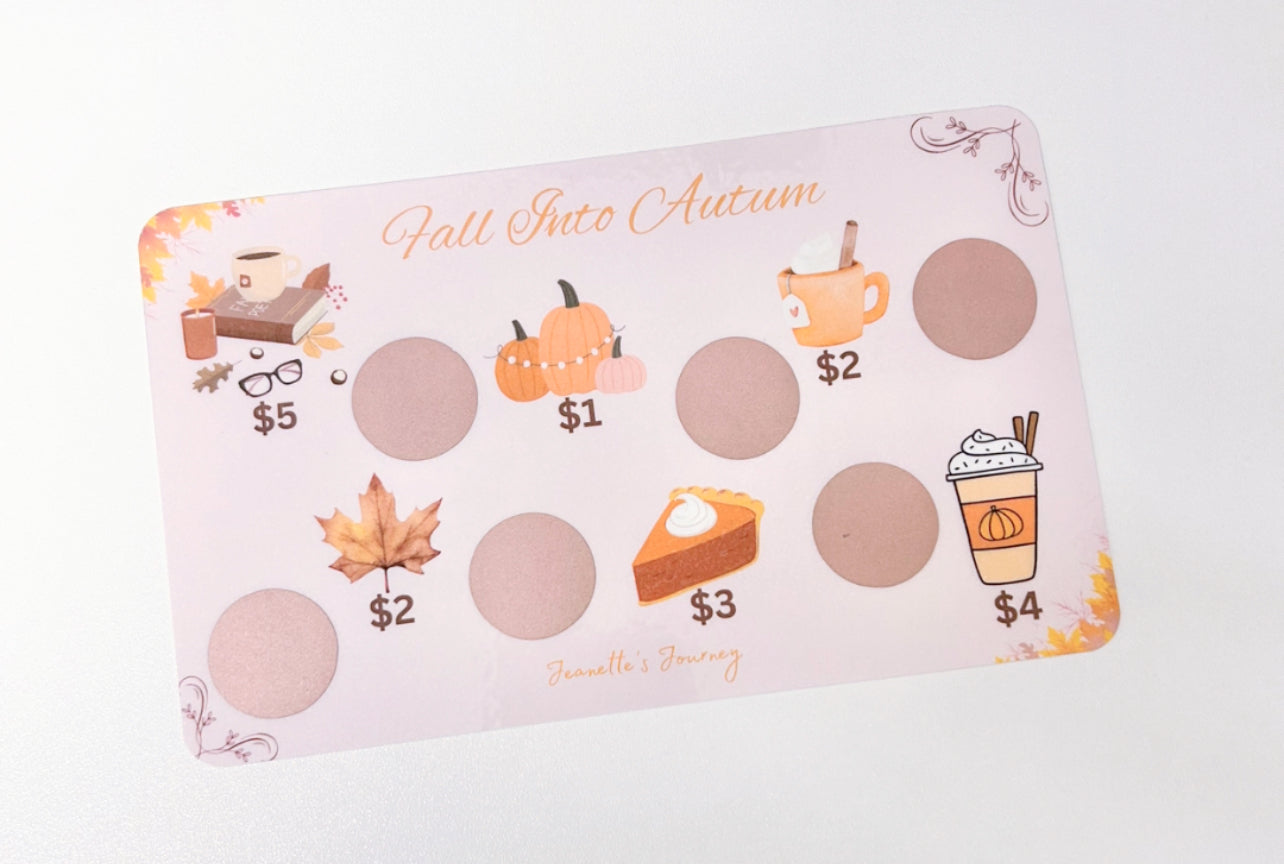 Fall Into Autumn Scratch N’ Save | A5
