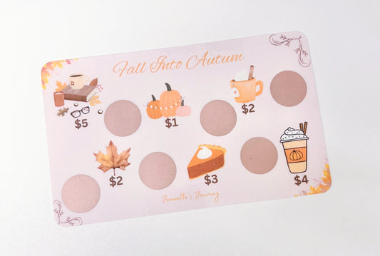 Fall Into Autumn Scratch N’ Save | A5
