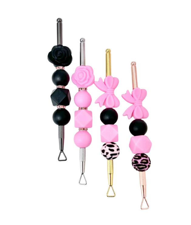 Rubber Beaded Scratcher Tool (Random Beads)