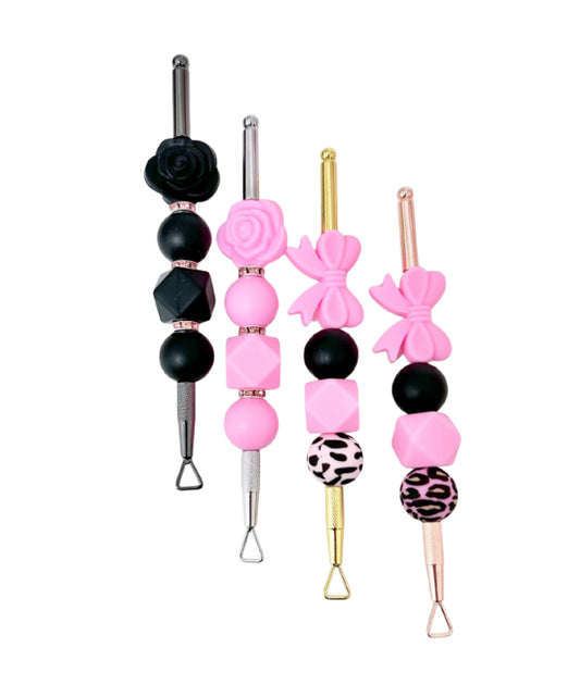 Rubber Beaded Scratcher Tool (Random Beads)