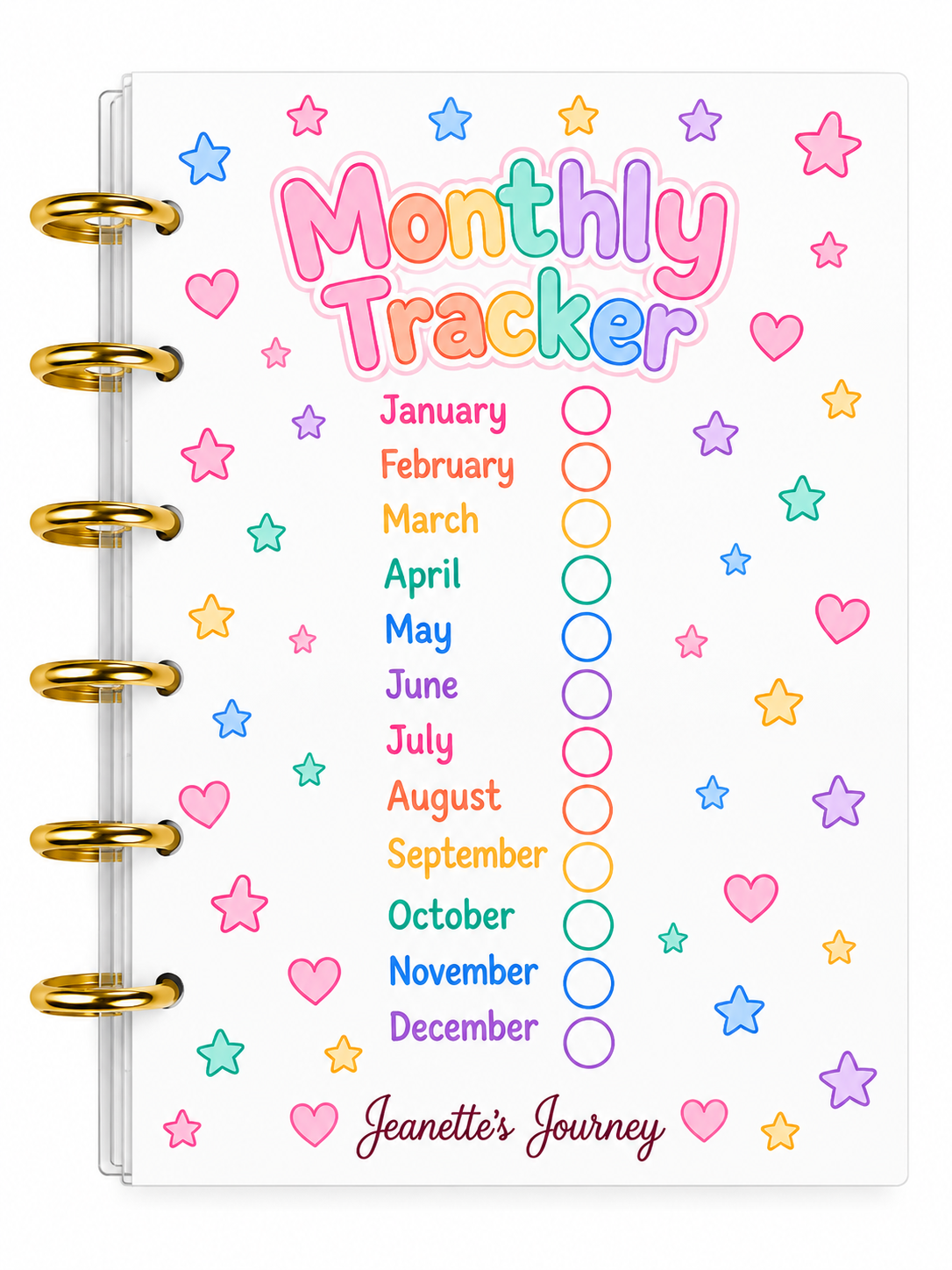 Monthly Pocketful Of Savings Booklet | A6 with Pockets