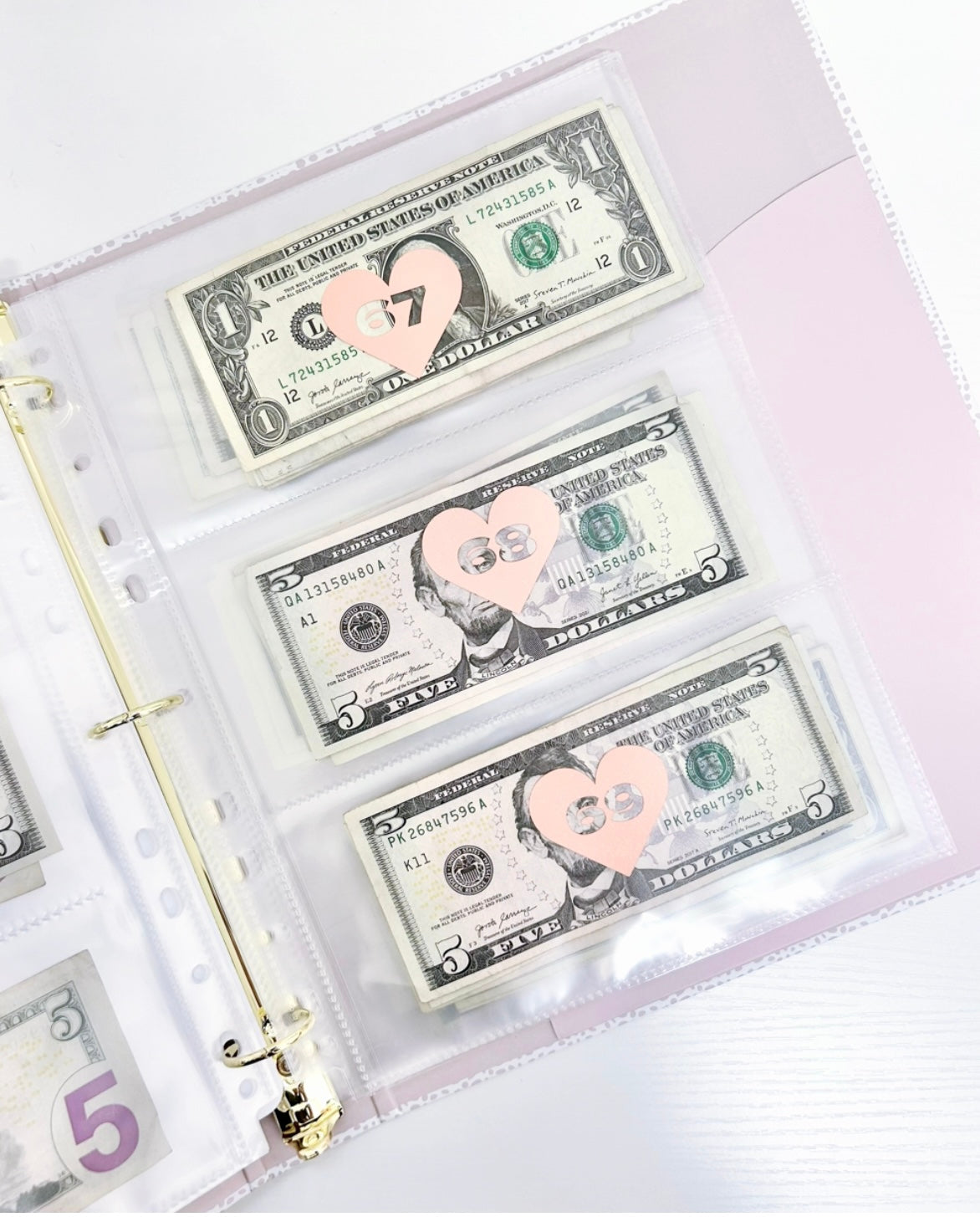 100 Envelope Savings Challenge (flat layout)