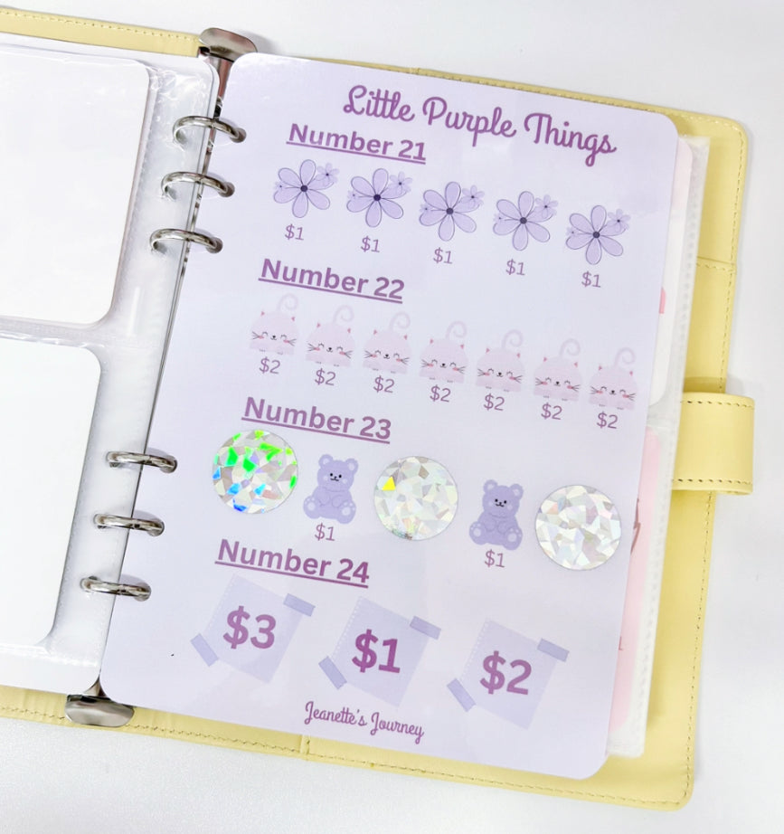 100 Savings Challenges Full Binder | A5