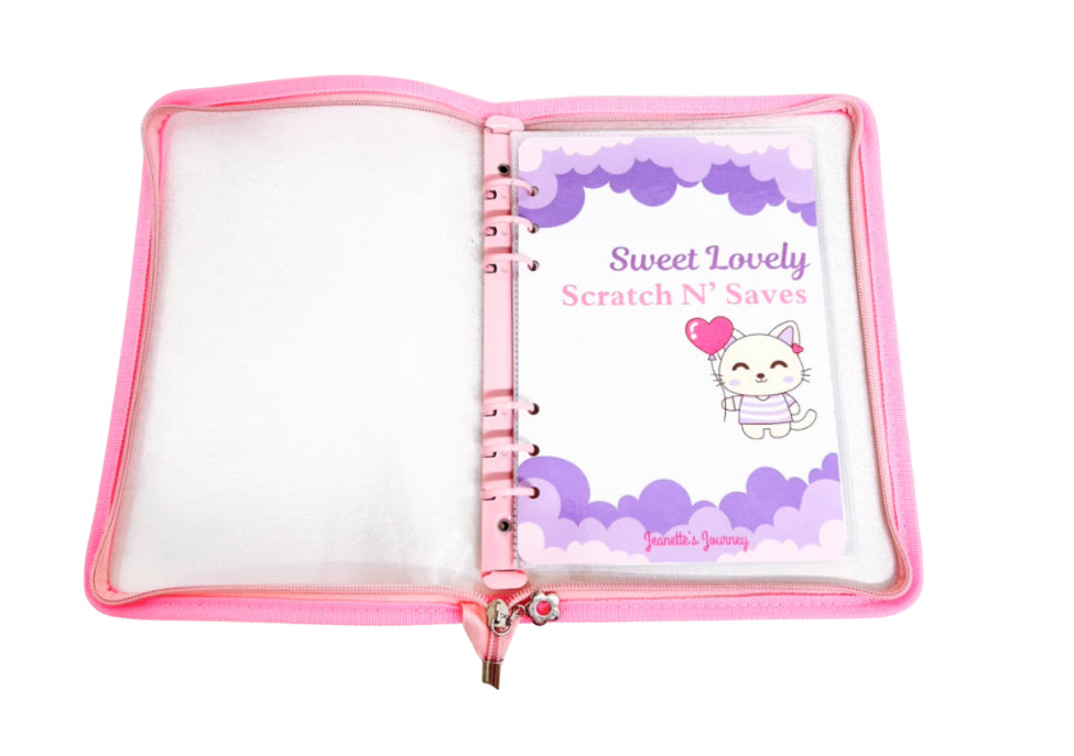 Sweet Lovely Scratch N’ Save Complete Binder| A5