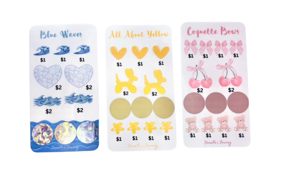 Colorful Dollar Mondays With Colorful Dice Challenges Vol. 3/ A6