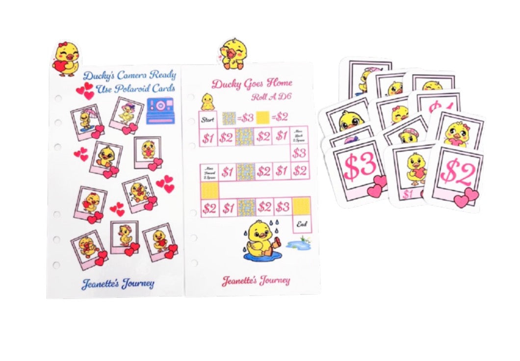 Adventures of Ducky Cut Out Tab Savings Challenge