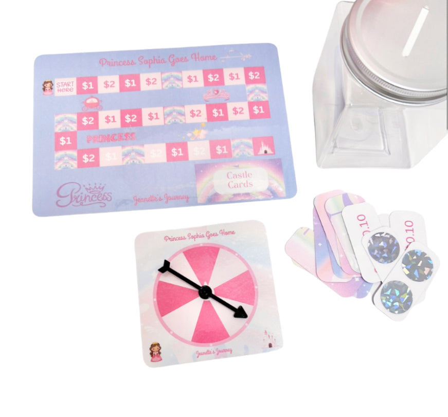 Princess Sophia Goes Home Board Game/A5