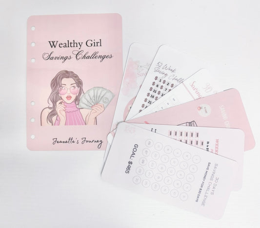 Wealthy Girl Savings Challenges