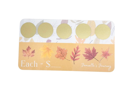 Fall Scratch N’ Save | A6