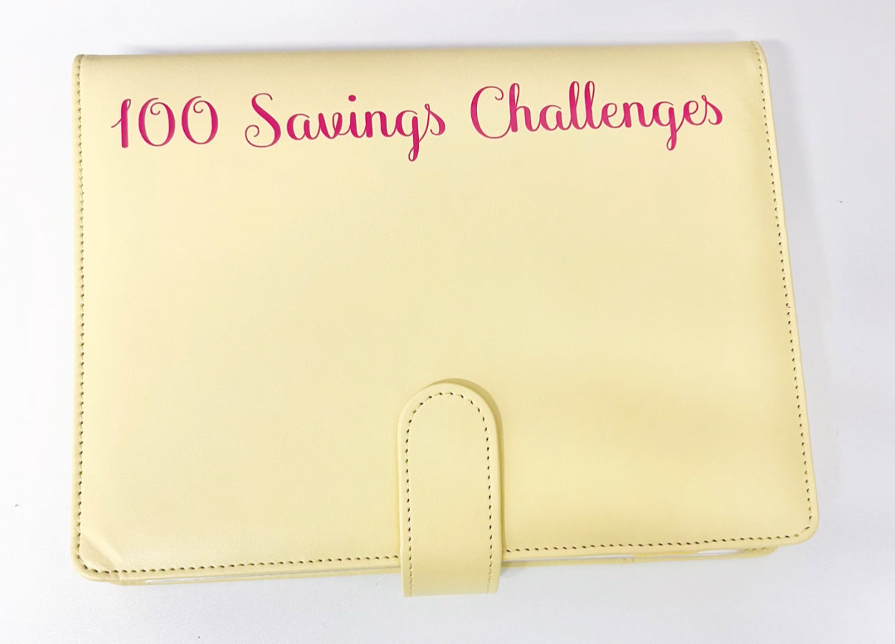 100 Savings Challenges Full Binder | A5