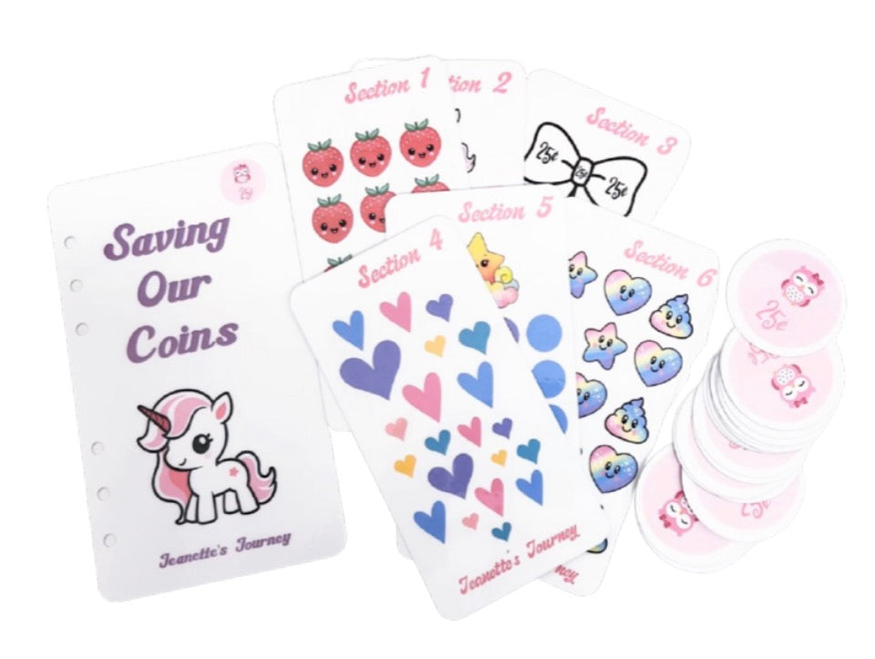 Saving Our Coins Challenge (Quarter Prop Coins)