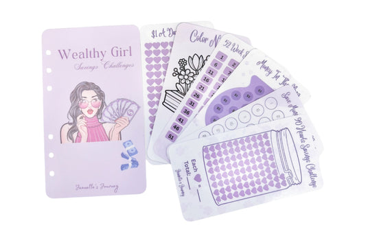 Wealthy Girl Savings Challenges