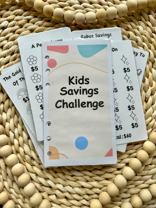 Kids Savings Challenge Bundle