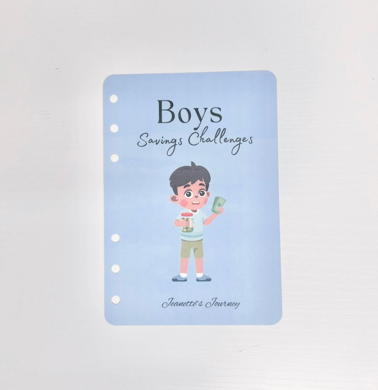 Boys Savings Challenges/ A6