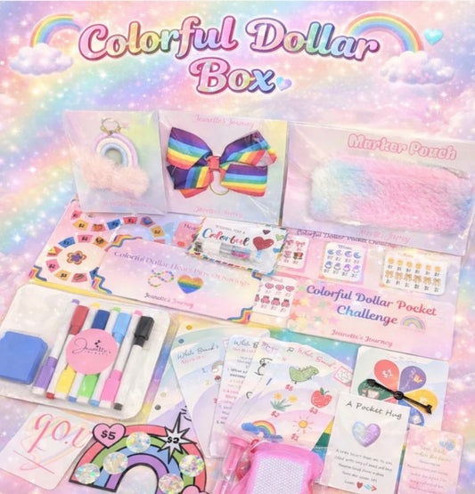 Colorful Dollar Box