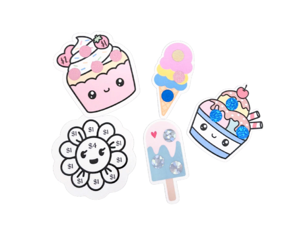 Sweet Treats Scratch N’ Save Cut Outs