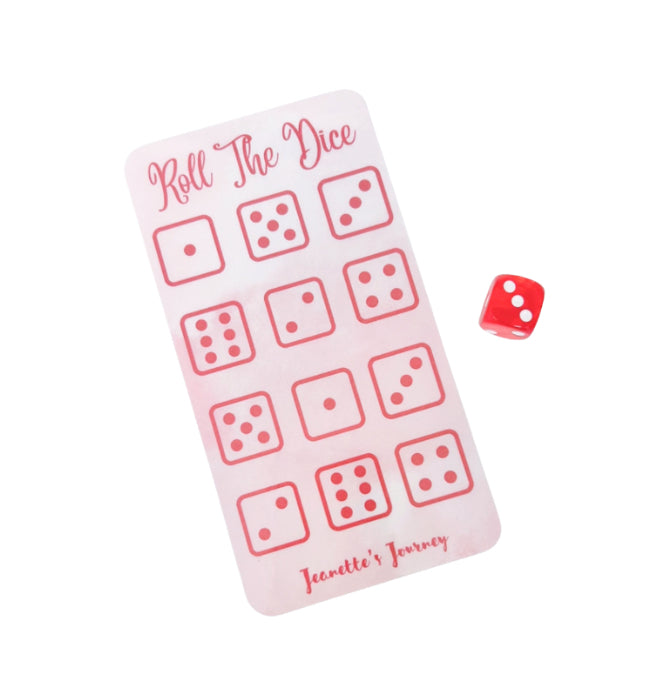 Roll The Dice Savings Challenge