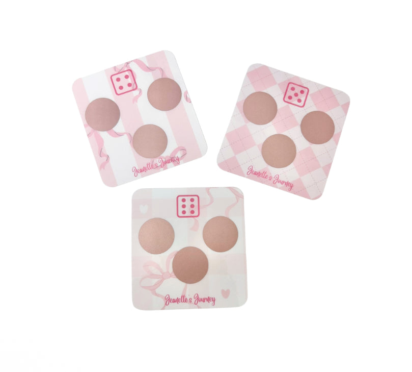 Pink Bow Scratch N’ Save Cards