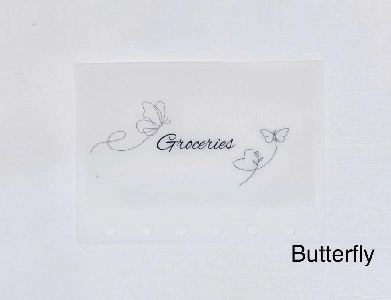 Mini Designed Matte Vellum Envelopes/ A7