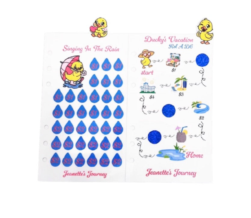 Adventures of Ducky Cut Out Tab Savings Challenge