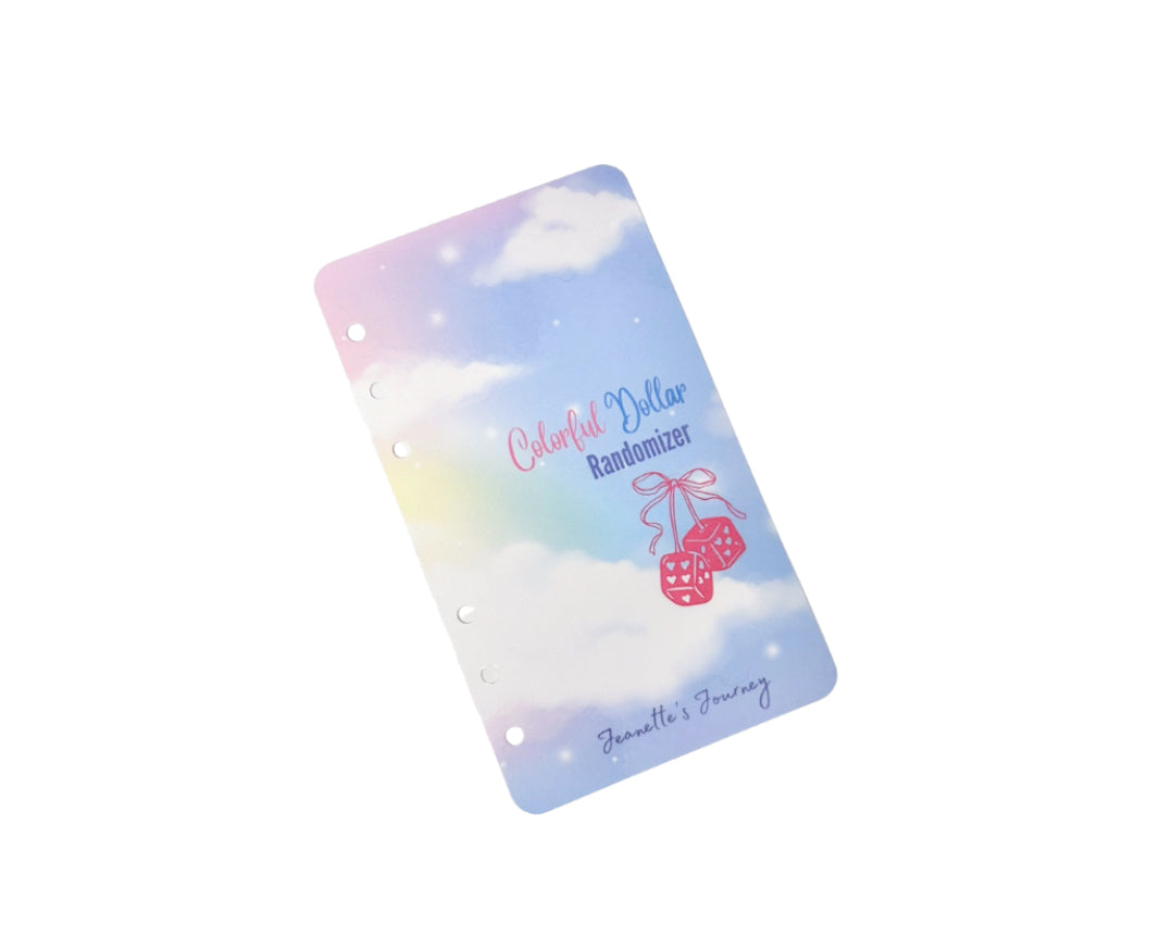 Colorful Dollar Randomizer Dashboards/ A6