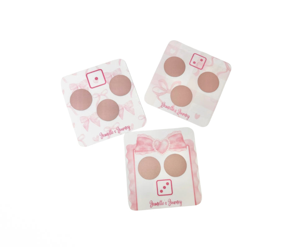 Pink Bow Scratch N’ Save Cards
