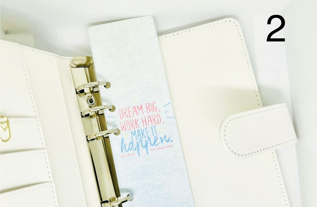 Binder Inspirational Bookmarks/ A6