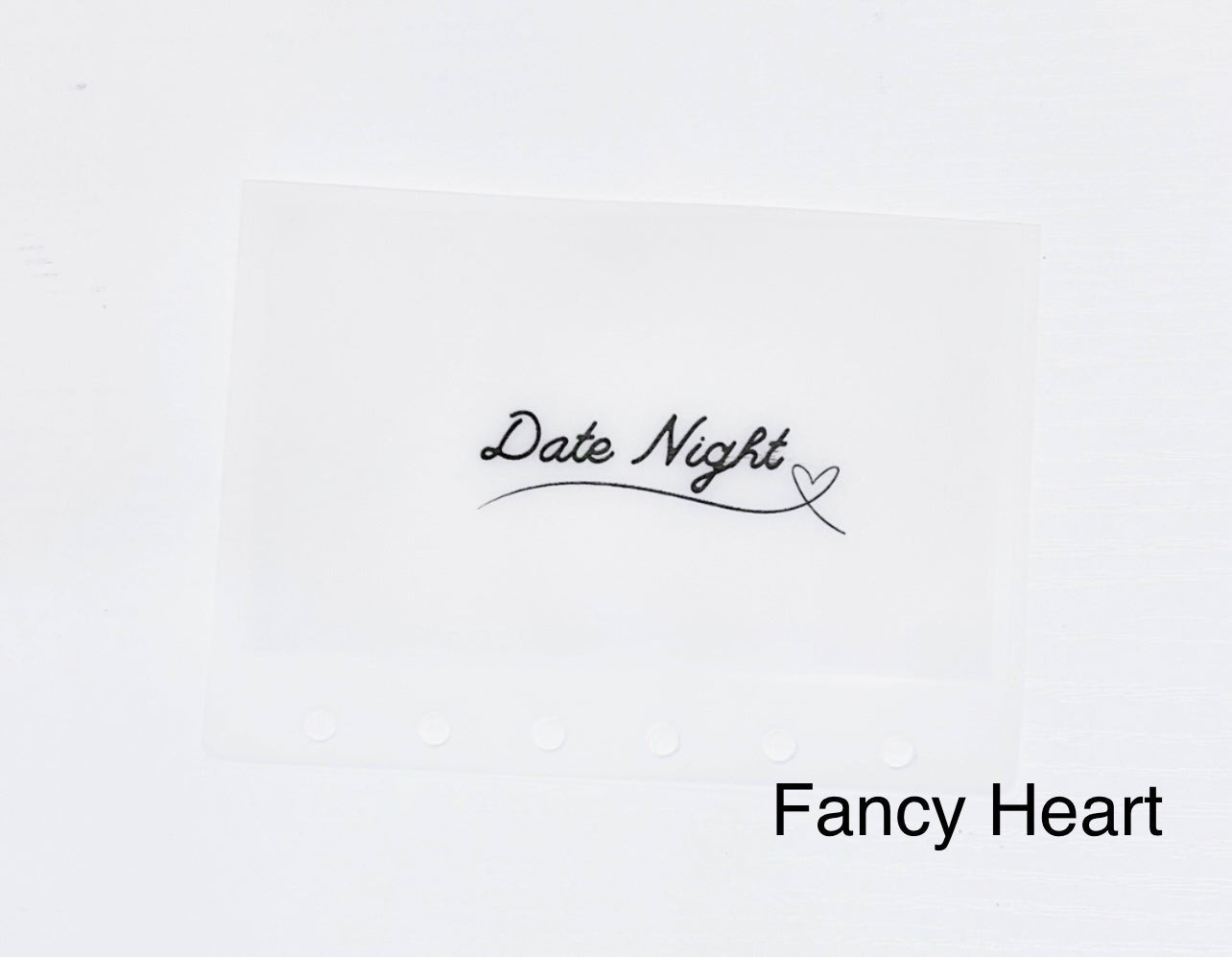 Mini Designed Matte Vellum Envelopes/ A7
