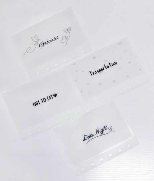 Mini Designed Matte Vellum Envelopes/ A7