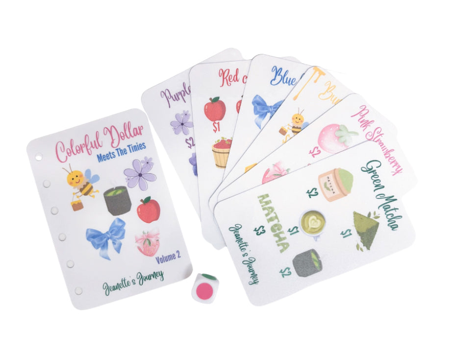 Colorful Dollar Meets The Tinies With Colorful Dice Challenges Vol. 2/A7