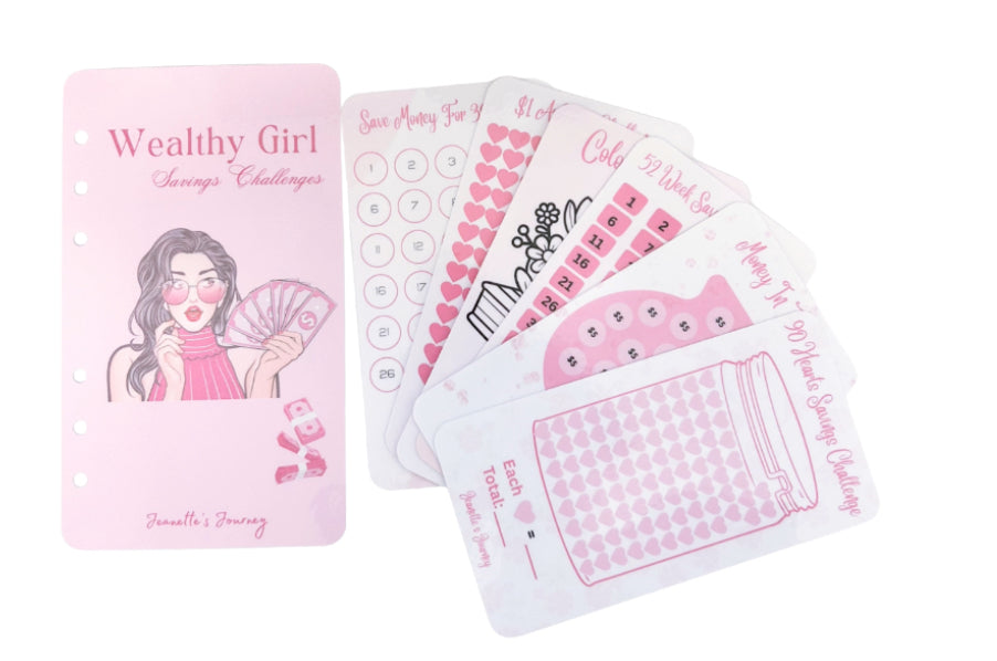 Wealthy Girl Savings Challenges