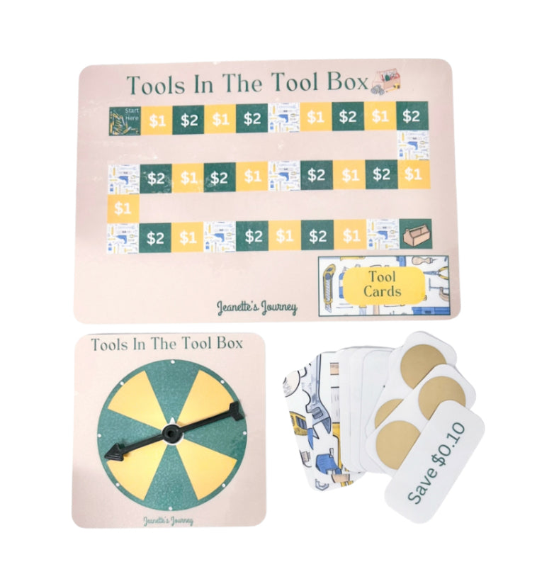 Tools In The Tool Box Board Game/A5