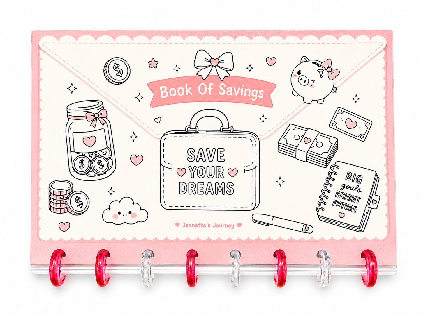 Color N’ Save Planner Book Of Savings | Disc Bound 8.5x11