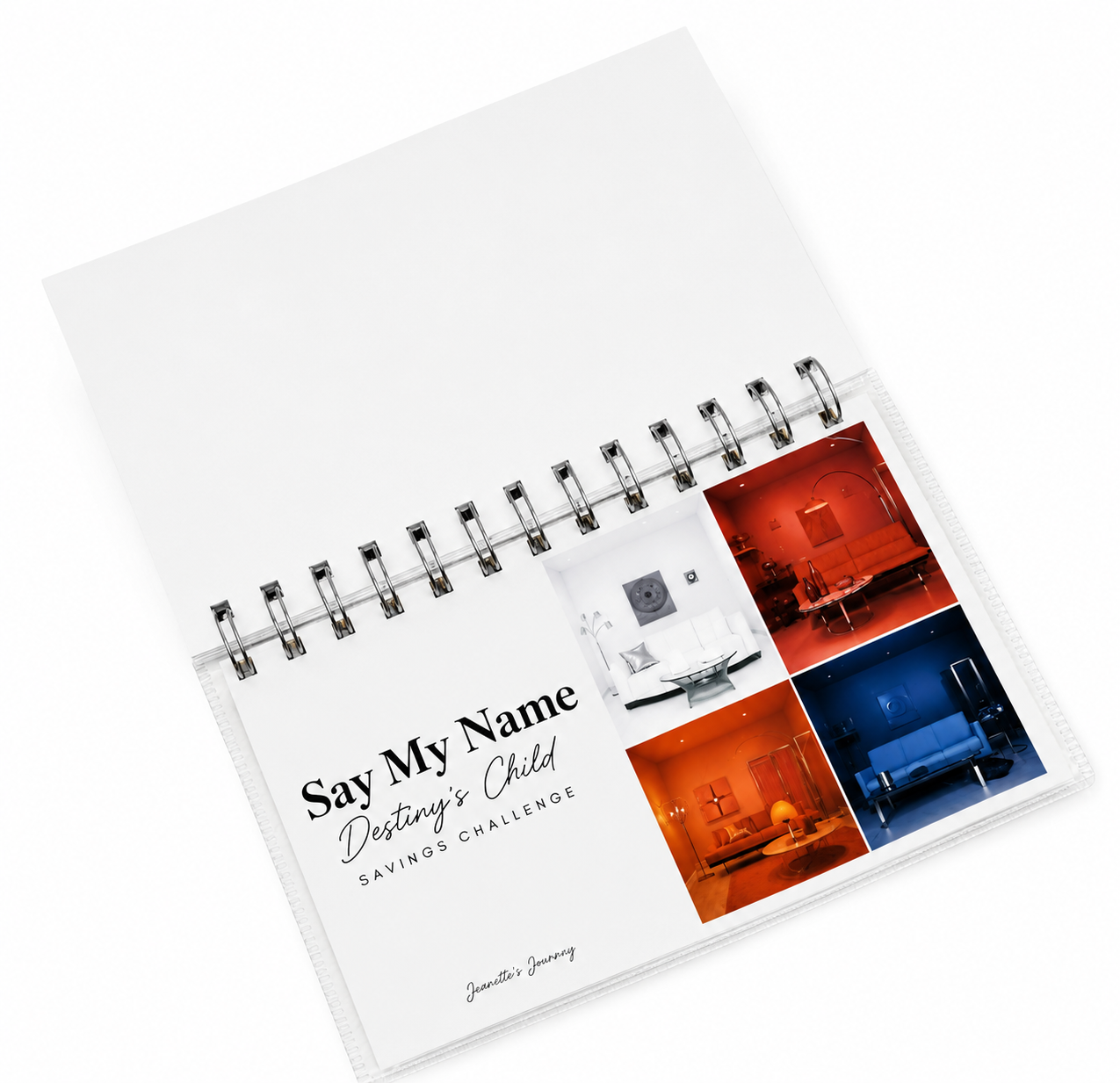Destiny’s Child Say My Name Savings Challenge | A6 Booklet