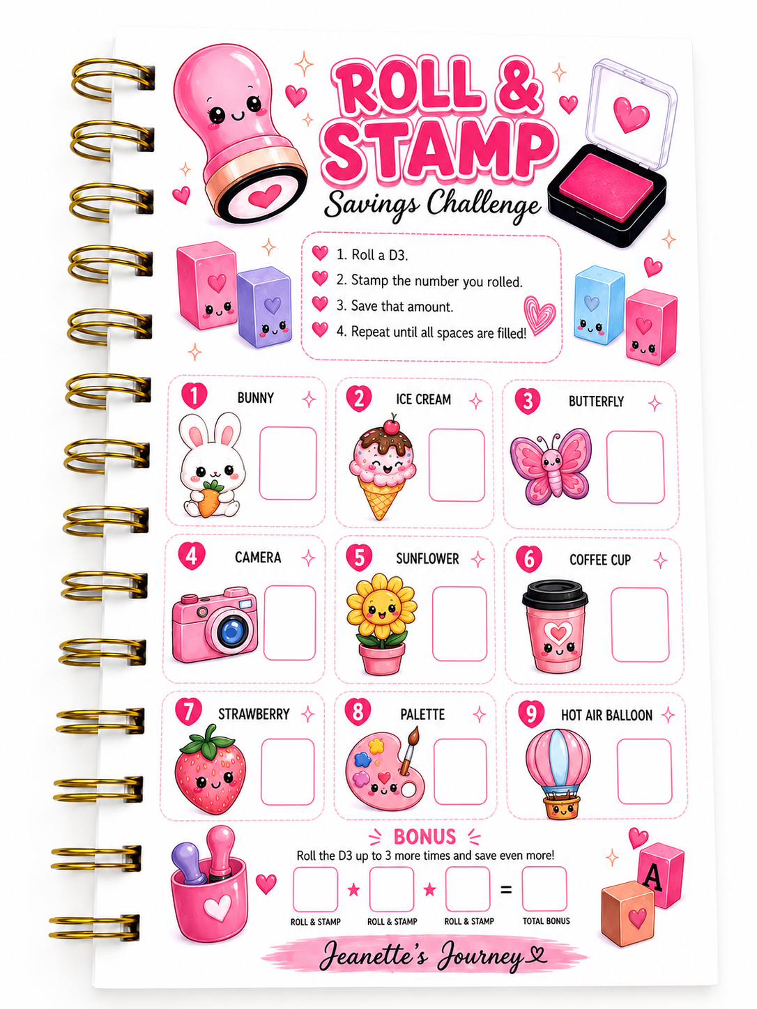 Stamp It N’ Save With Stamp Box | A6 Booklet