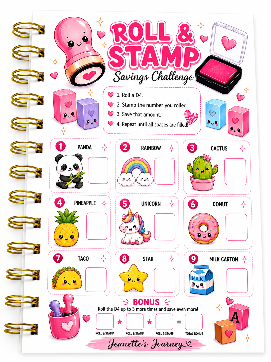 Stamp It N’ Save With Stamp Box | A6 Booklet