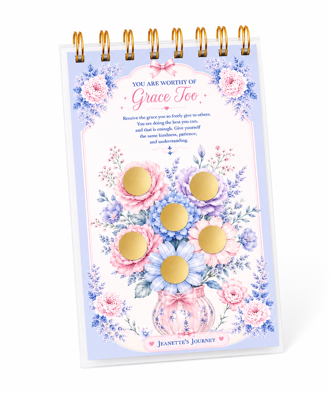 Her Grace Savings Challenge | A6 Booklet