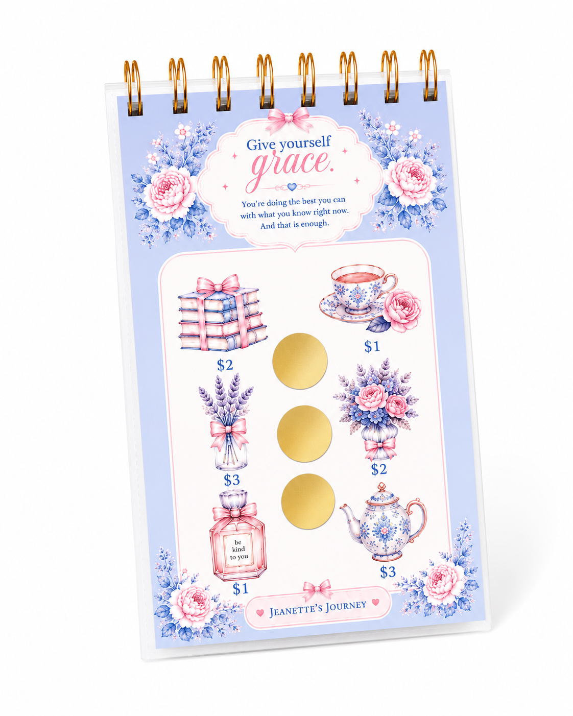 Her Grace Savings Challenge | A6 Booklet