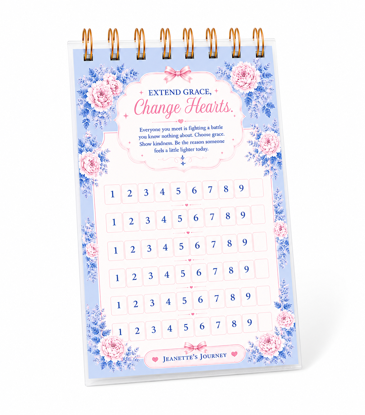 Her Grace Savings Challenge | A6 Booklet