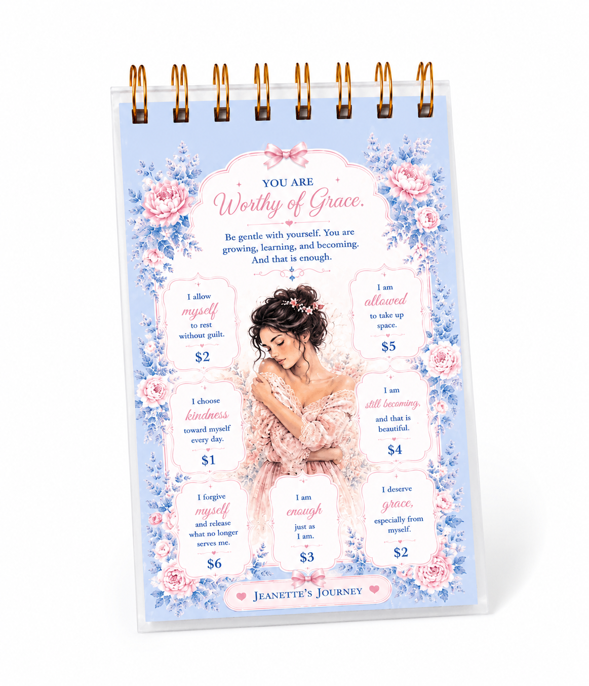 Her Grace Savings Challenge | A6 Booklet